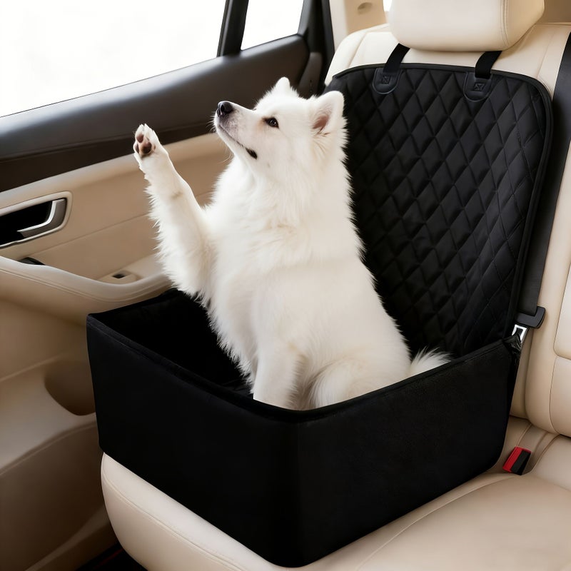 Versatile Pet Car Seat Small Medium Dogs Travel Carrier Harness Straps Single Layer Chew Rope - Image 4