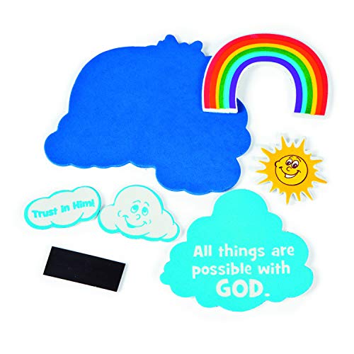 Fun Express All Things are Possible with God Magnet Craft Kit Makes 12 Crafts for Kids and Fun Home Activities - Image 5