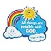 Fun Express All Things are Possible with God Magnet Craft Kit Makes 12 Crafts for Kids and Fun Home Activities - Image 2