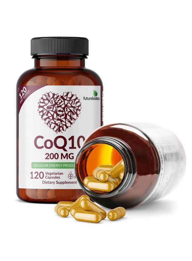 فيوتشر بايوتكس Futurebiotics CoQ10 200 MG إنتاج الطاقة الخلوية، 120 كبسولة نباتية - Image 3