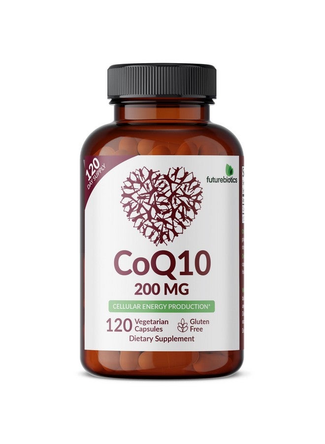 فيوتشر بايوتكس Futurebiotics CoQ10 200 MG إنتاج الطاقة الخلوية، 120 كبسولة نباتية - Image 4