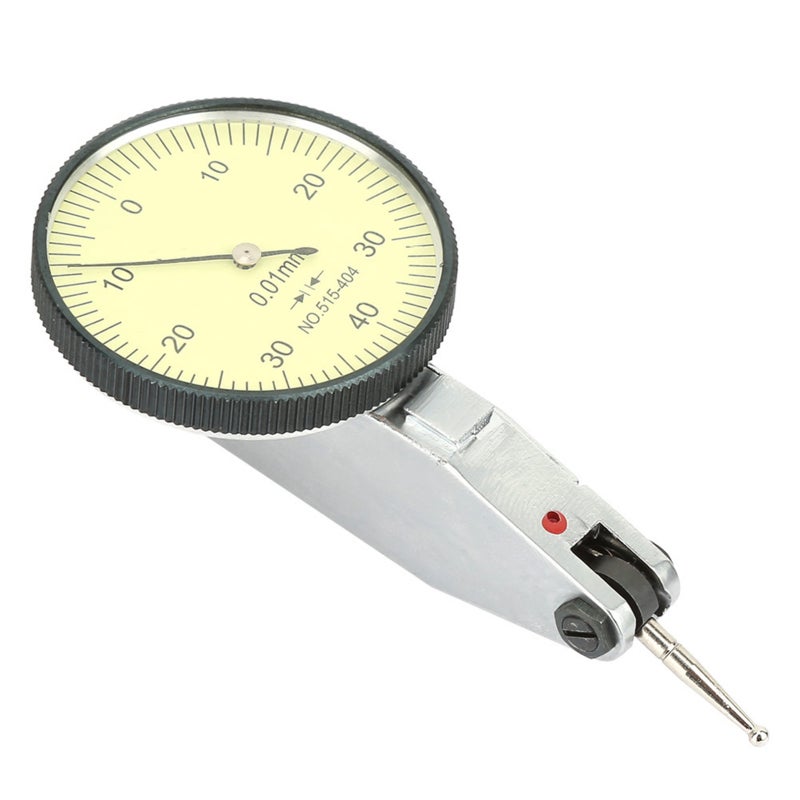 OZO Dial Indicator: 38mm Diameter, 1mm Range, 0.01mm Graduations - Durable High Sensitivity, Automatic Return - for Mechanical Swing, Workpiece Measurement, Plane Correction - Image 5