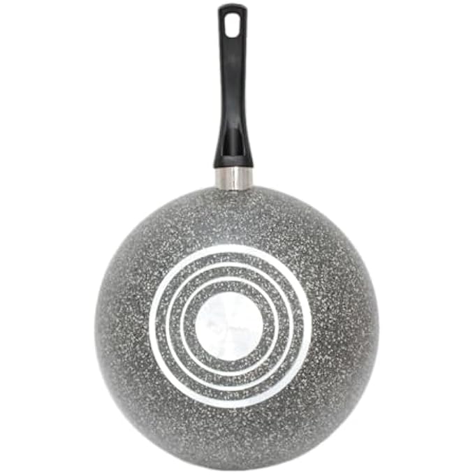 هاسيفير مقلاة ووك من الجرانيت من سلسلة لافيلا برايم، مقاس 28 سم، غير لاصقة، بمقبض متين، صنع في تركيا - Image 5