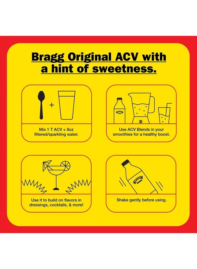 Bragg Organic Apple Cider Vinegar Cranberry Apple Blend with the Mother - 16 fl oz - Raw and Unfiltered - Image 5