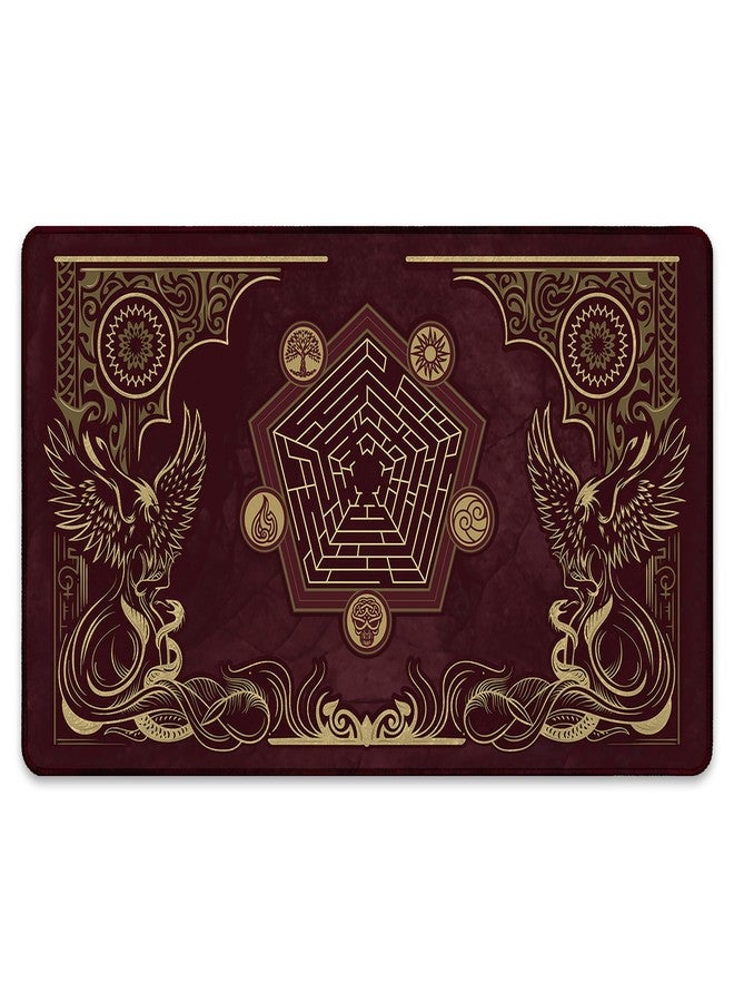 Paramint Flamewake Phoenix (Stitched) - MTG Playmat - Compatible with Magic The Gathering Playmat - Play MTG, YuGiOh, TCG - Original Play Mat Art Designs & Accessories - Image 2