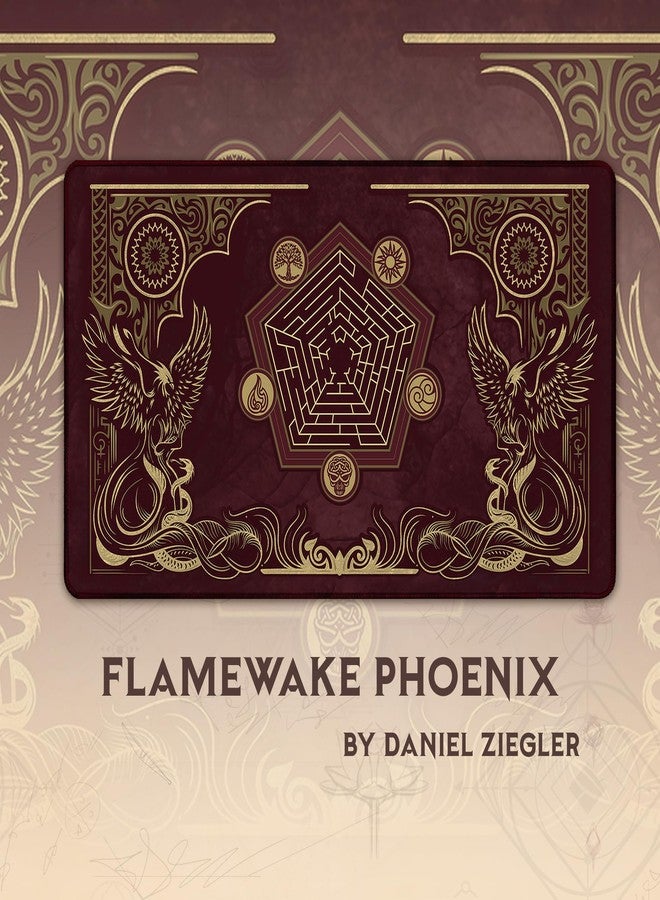 Paramint Flamewake Phoenix (Stitched) - MTG Playmat - Compatible with Magic The Gathering Playmat - Play MTG, YuGiOh, TCG - Original Play Mat Art Designs & Accessories - Image 3