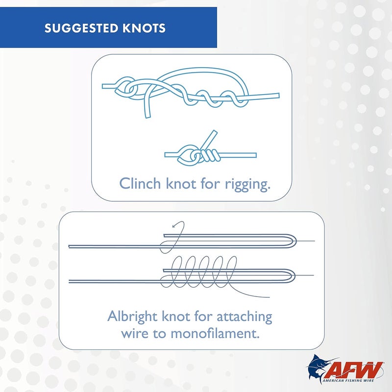 AFW Titanium Tooth Proof, Single Strand Leader Wire - Image 5