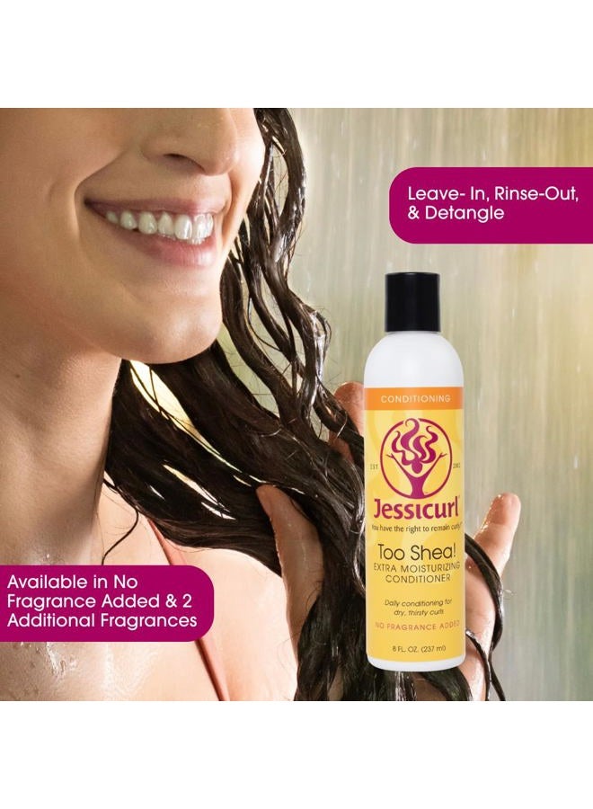 Jessicurl Too Shea Extra Moisturizing Conditioner, Citrus Lavender, 32.0 Fluid Ounce - Image 4