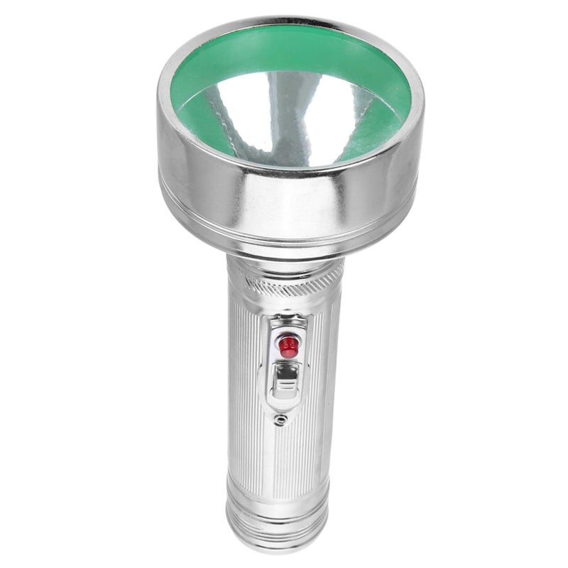 Classic Aluminum Torch Flashlight Durable Handheld Light for Outdoor Household Use - Image 2