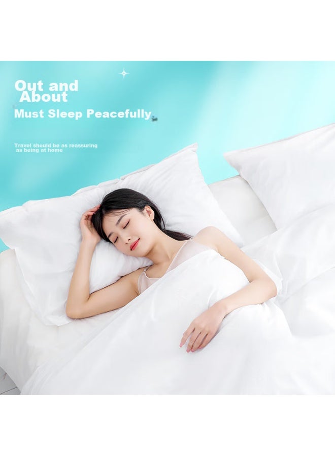 Forty thousand kilometers 40,000 Km Disposable Bed Sheet Travel Hotel Hygiene Bedding Tourism Thickened Waterproof Double Set Sw7102 - Image 2