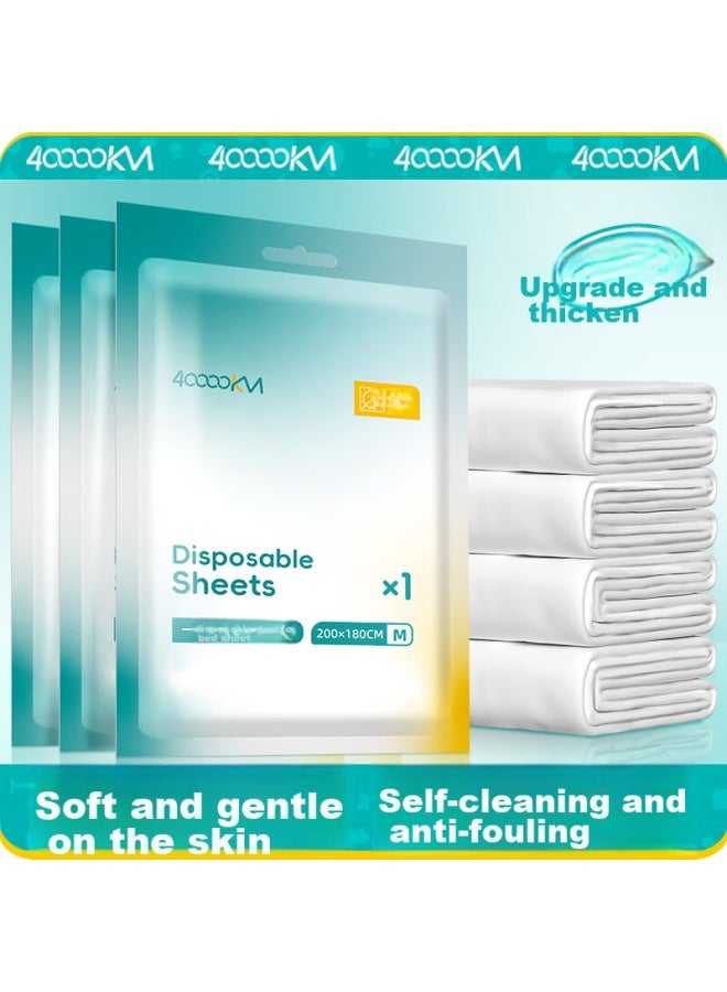 Forty thousand kilometers 40,000 Km Disposable Bed Sheet Travel Hotel Hygiene Bedding Tourism Thickened Waterproof Double Set Sw7102 - Image 1