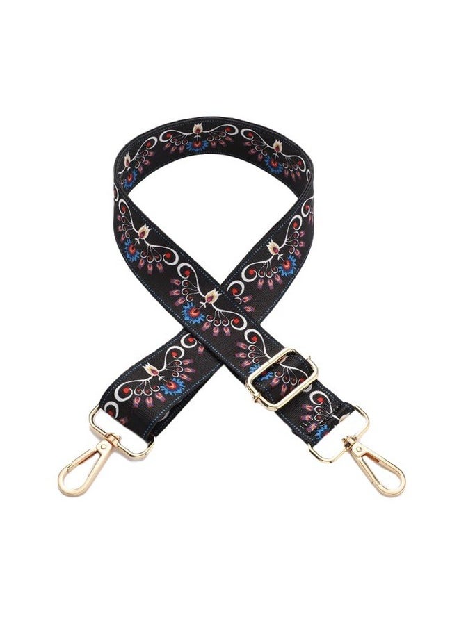 Valerie Valerie Purse Strap Replacement Crossbody Wide Shoulder Sling Side bag Strap Adjustable Canvas Straps Handbag Strap Replacement Belts (Multicolor)  - Image 1