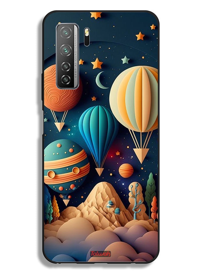 Tolwak Huawei nova 7 SE 5G Protective Case Cover Perrashut Art - Image 2