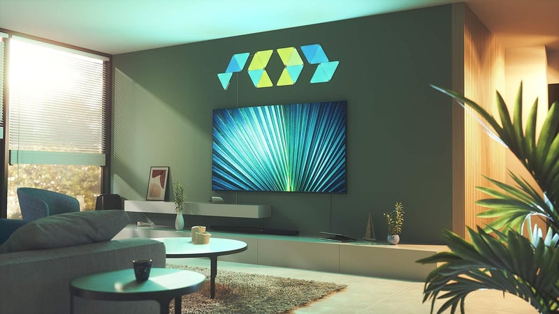 نانوليف Nanoleaf Shapes Triangles مجموعة البداية - 15 لوحة إضاءة - Image 5