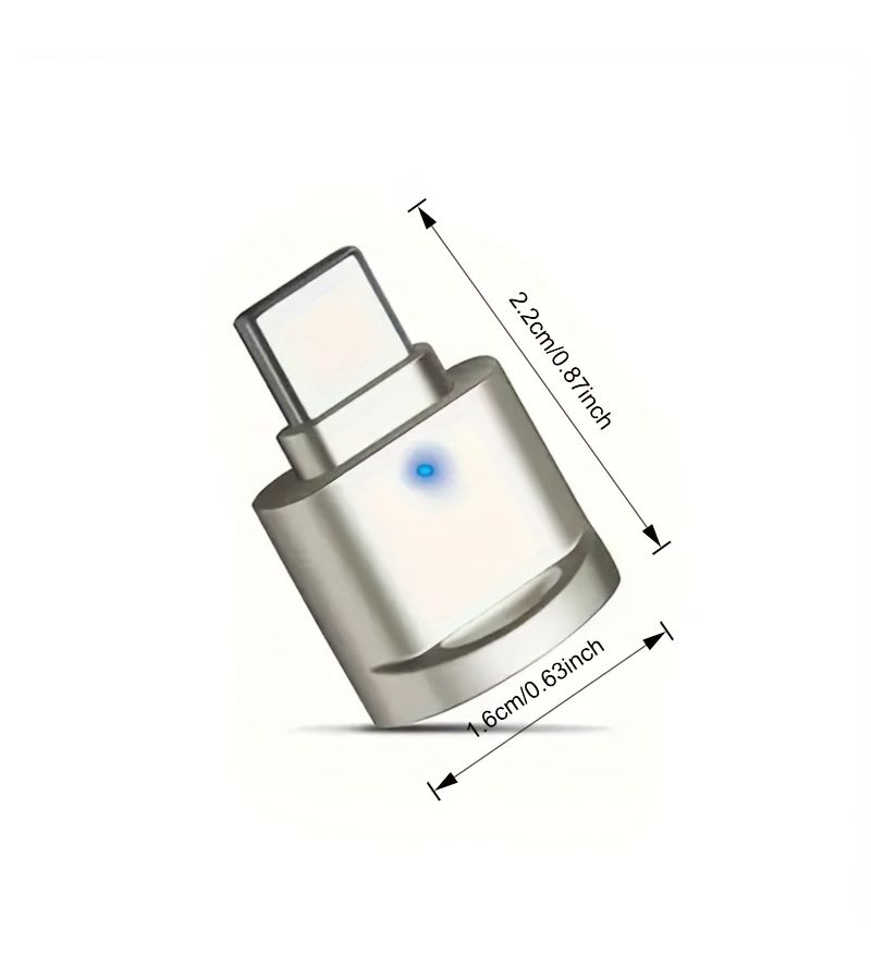 قارئ بطاقات USB C، محول TF وMicro SD، قطعة واحدة لأجهزة Macbook وGalaxy وiPhone 15 و16 - Image 2