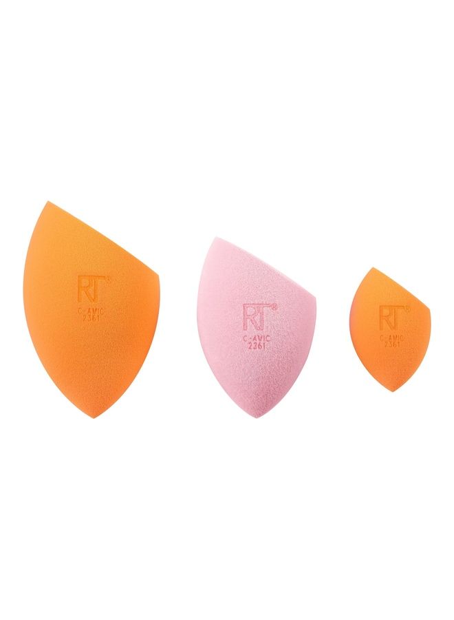 REAL TECHNIQUES Ultimate Sponge Trio Multicolour - Image 1