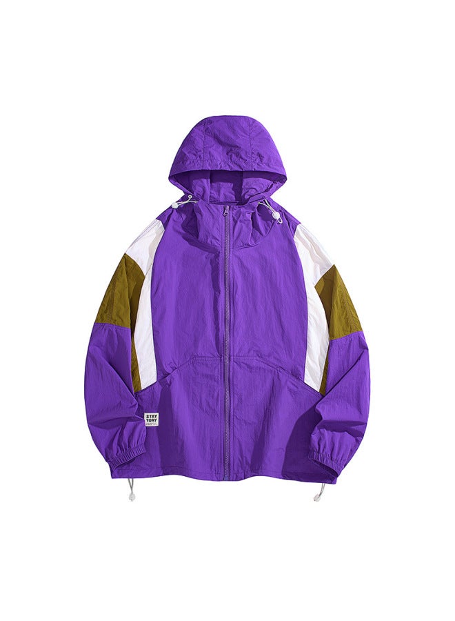 Song Feng Ya Lovers Sun Protection Clothing New Fashion Brand Lightweight Breathable Anti-ultraviolet Color-matching Skin Clothing Sun Protection Shirt Outdoor Men - Image 2