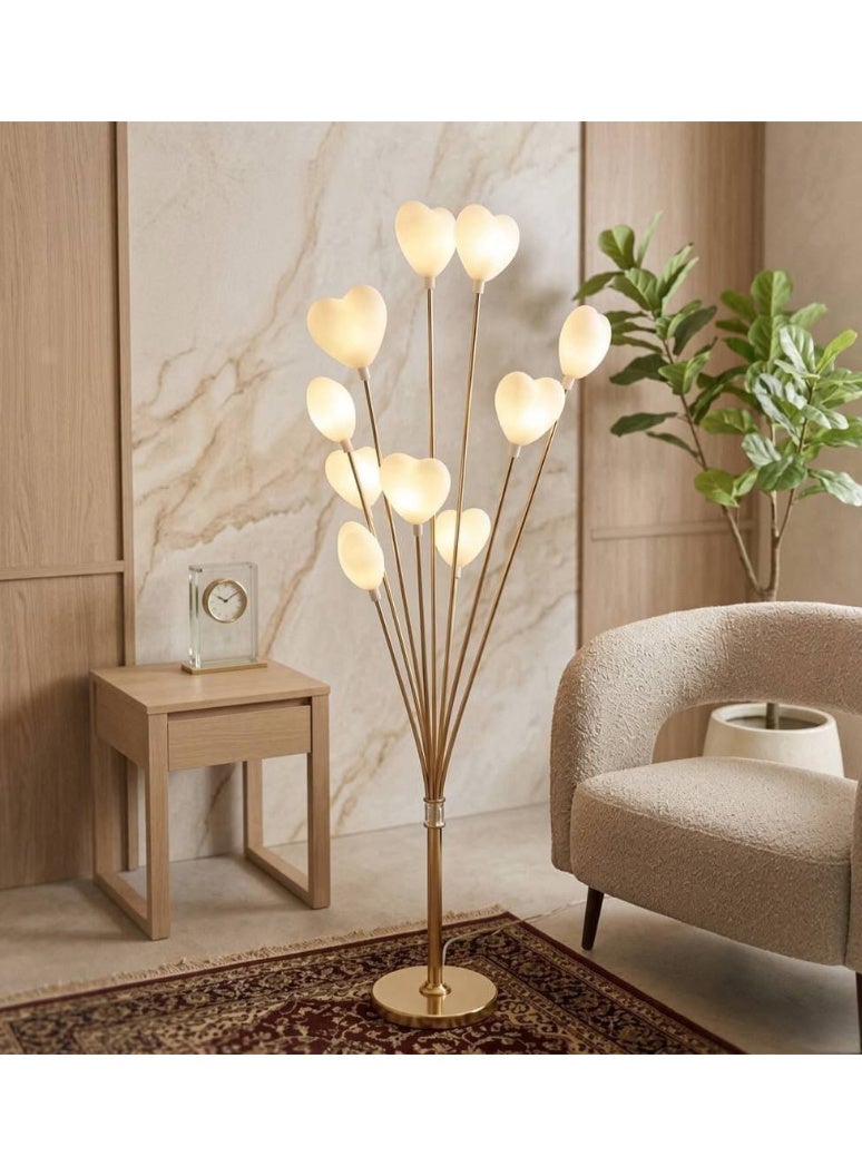 Heart shaped lamps 10 bulbs