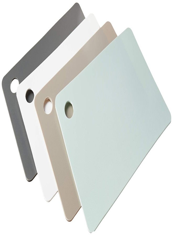 Tovolo Small Flexible Cutting Board Mats For Slicing, Cutting, Chopping & Food Meal Prep, Set of 4, Assorted (61-33597) - Image 2