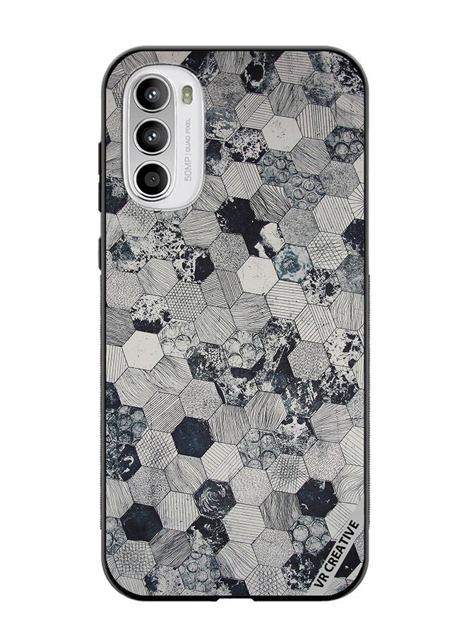 VR CREATIVE Protective Case Cover For Motorola Moto G82 Pattern Design Multicolour - Image 1