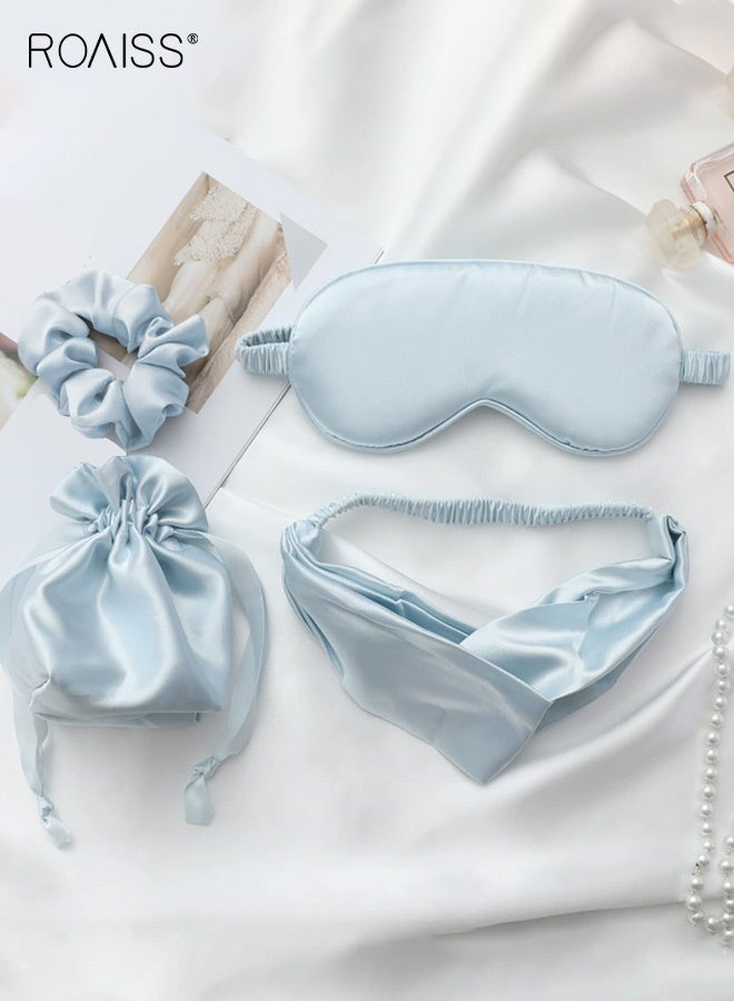 roaiss Eye Mask Set 3 Piece Daily Protection Eye Mask Work Travel Sleep Mask - Image 1