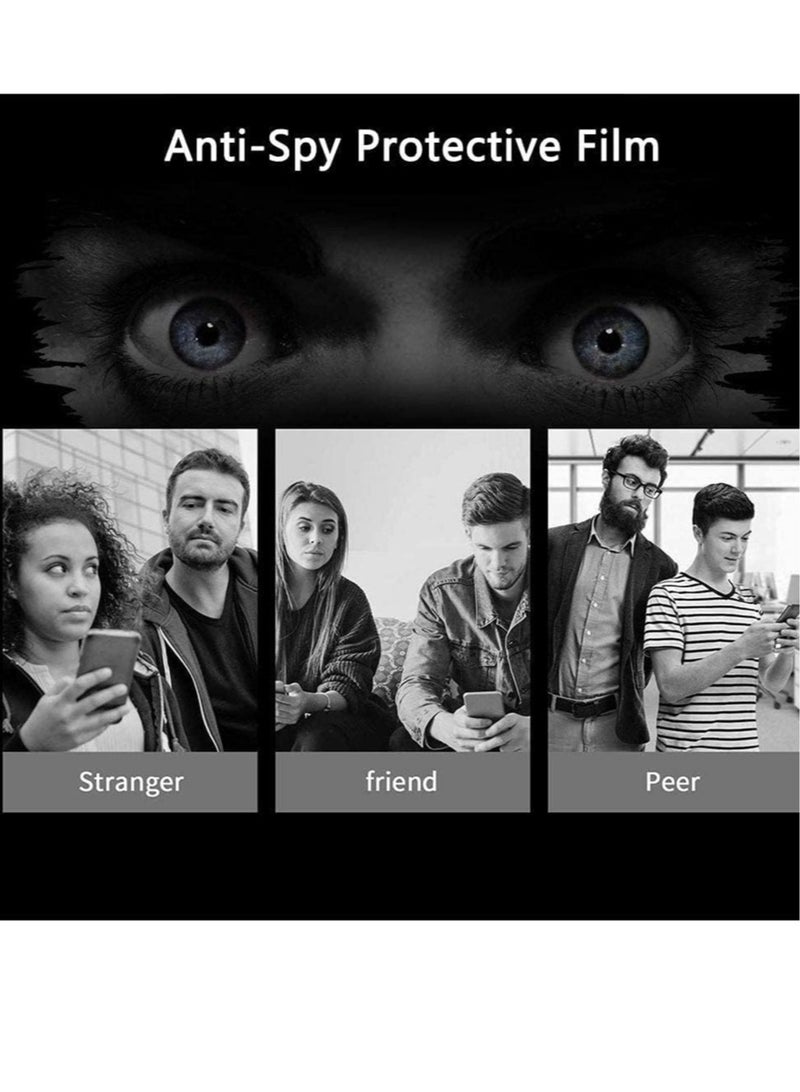 ELTRAZONE Samsung Galaxy A13 4G Privacy Glass Screen Protector Anti-Spy Tempered Glass Film 9H Hardness Scratch Resistant Bubble Free Glass Screen Protector - Image 5