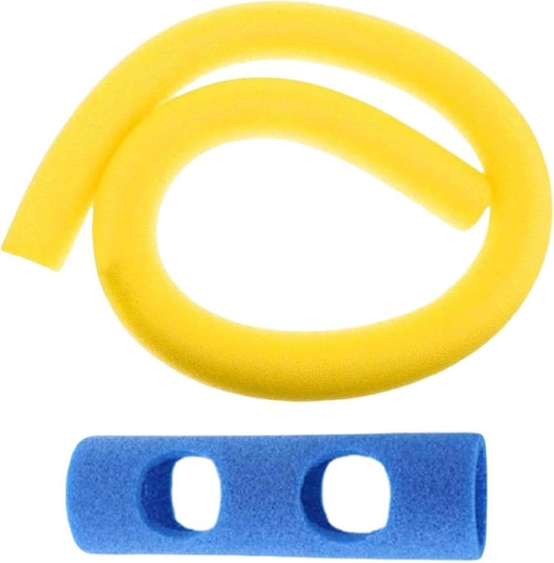 Yellow Round Foam Tube 59.06 Inch with Connection Feature - Image 2