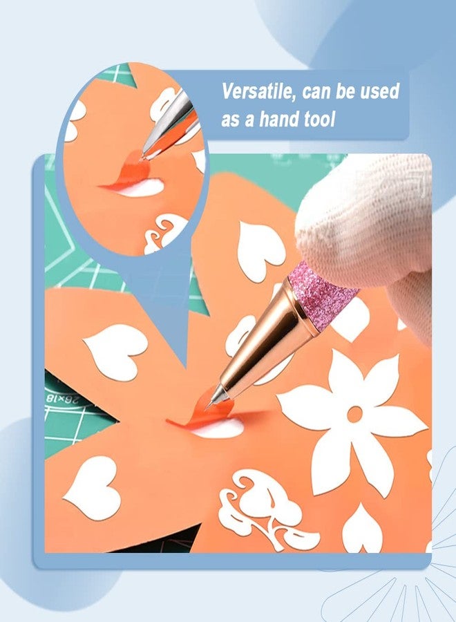 Yitexin 10 Sharp Weeding Pen Refills, Retractable Vinyl Refills for Air Release, Weeding Pin Refills for Craft & Car Vinyl Wrap (Style A) - Image 5