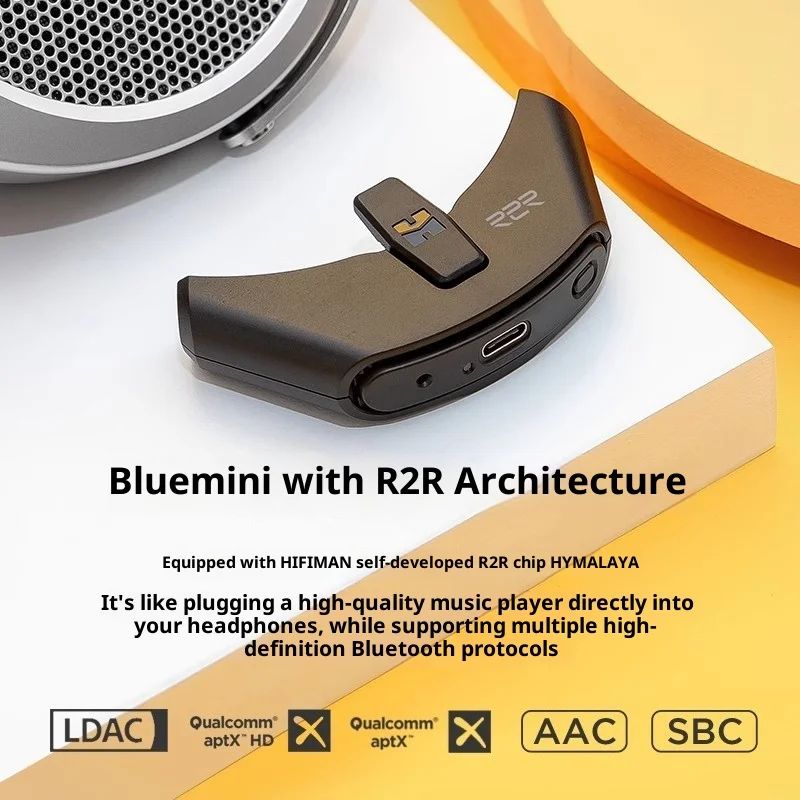 Hifiman Deva Pro Wireless Bluetooth Hi-Fi Gaming Headphones, Silver - Image 4