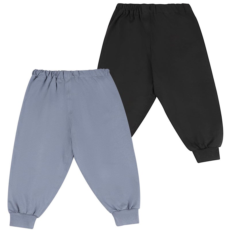 MooMoo Baby سروال حفاضات مو مو بيبي المقاومة للتسرب لتدريب الأطفال على استخدام المرحاض 2 عبوة سروال تدريب على المرحاض ليلًا للأولاد والبنات - Image 1