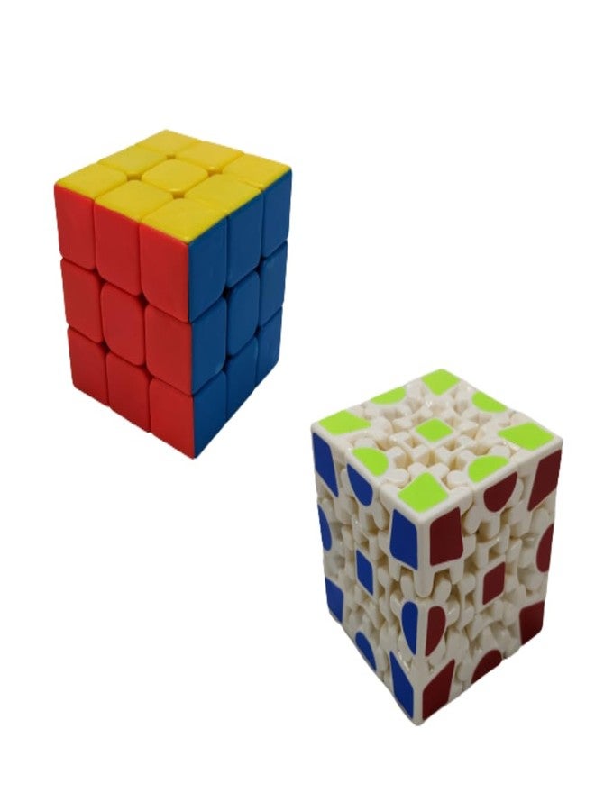 مجموعة سيجنال مارت كيوب كومبو تتضمن مكعب التروس ومكعب السرعة 3 × 3 (مجموعة من قطعتين) - Image 1