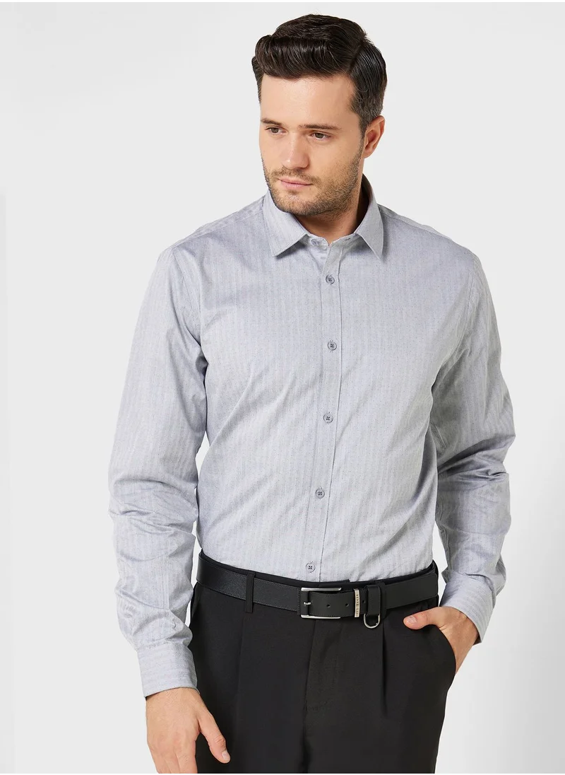 Robert Wood Long Sleeve Shirts