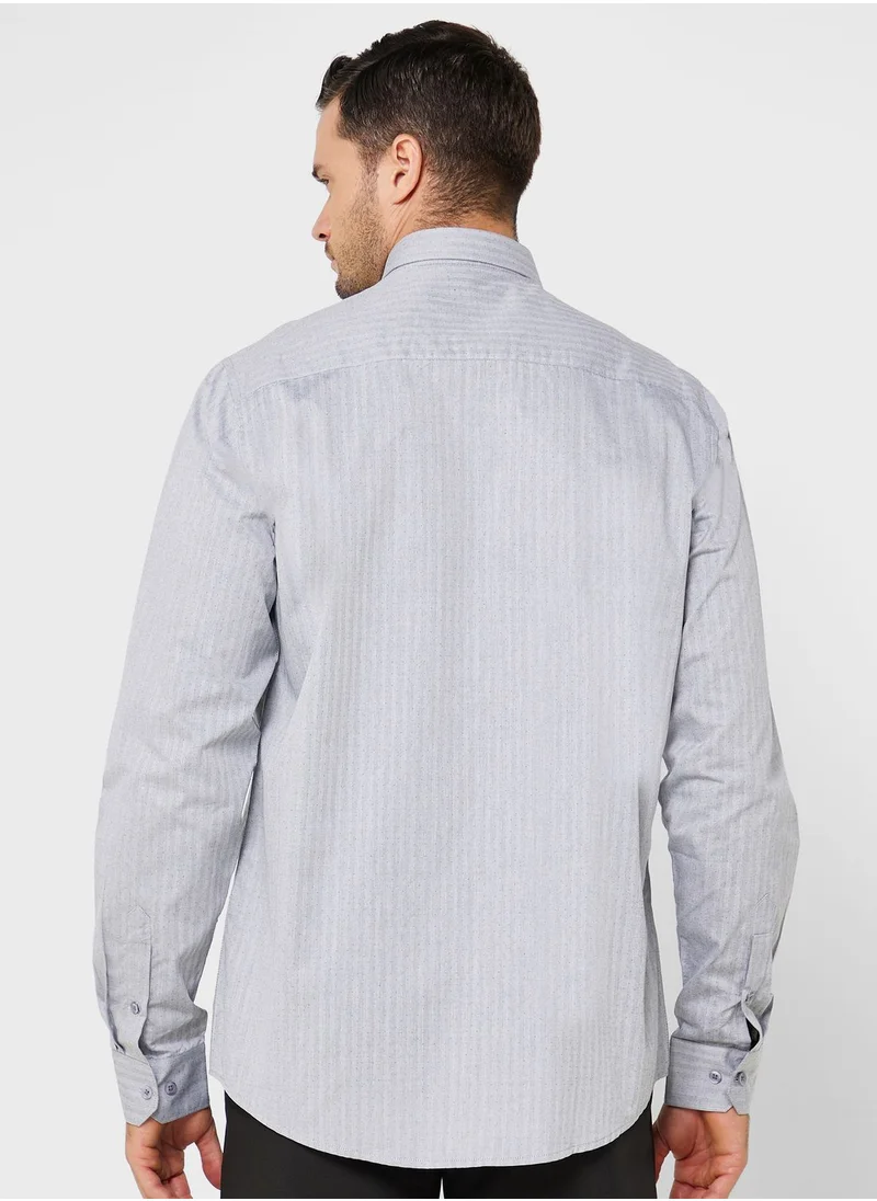 Robert Wood Long Sleeve Shirts