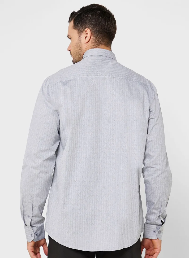 Robert Wood Long Sleeve Shirts