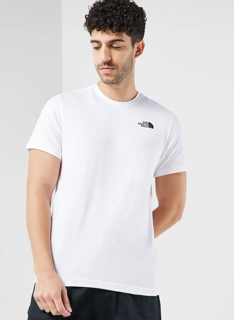 northface Mountain Outline T-Shirt