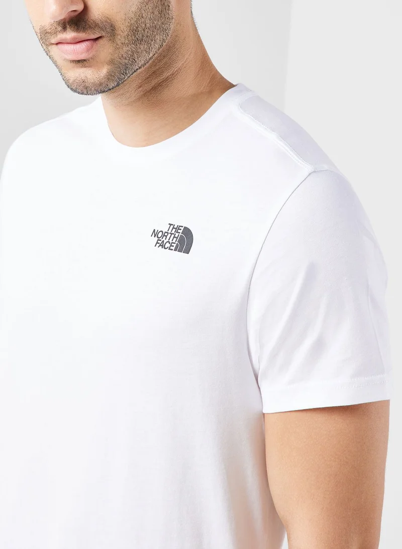 northface Mountain Outline T-Shirt