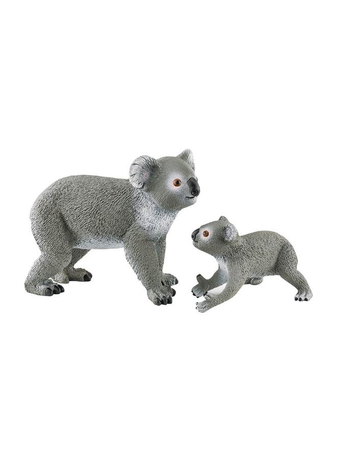 Schleich Koala Mother With Baby Animal Figures  - Image 3