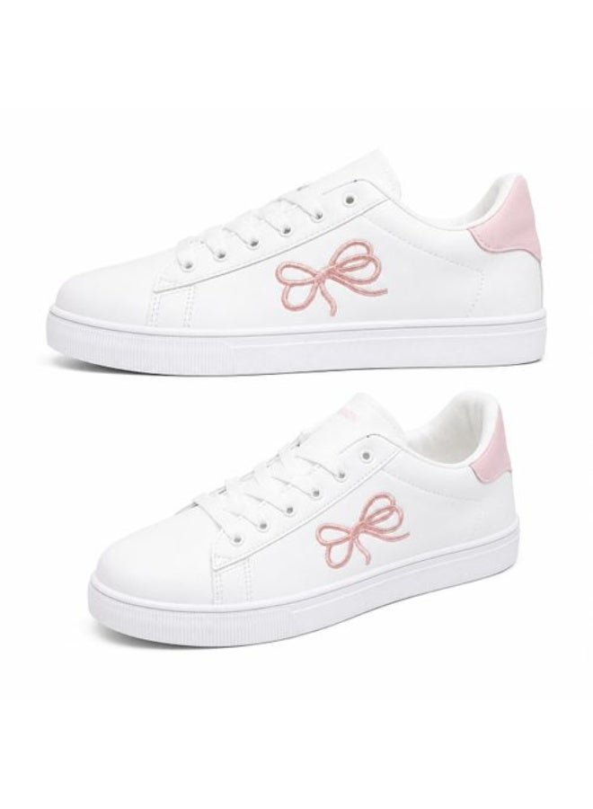 AF29 Women’s Sport Sneakers Flat – Comfortable Chunky Sole Casual Shoes for Daily Wear & Walking - Pink