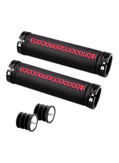 Pack Of 4 Bicycle Handlebar Grips With End Caps 13x2.2cm