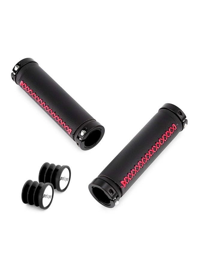NIBEMINENT - Pack Of 4 Bicycle Handlebar Grips With End Caps 13x2.2cm - Image 1