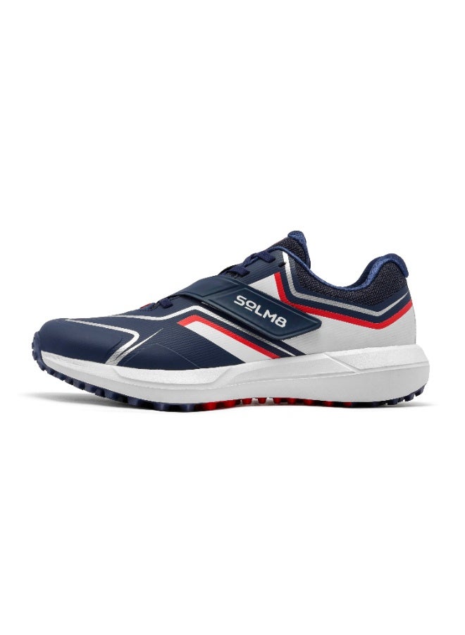 SOLM8 S4 Cricket Shoes for Men & Women | Flex Skin Seamless Upper, Diagonal Strap, Wider Toe Box with Advanced Cushioning for Turf & Field Sports - Image 4