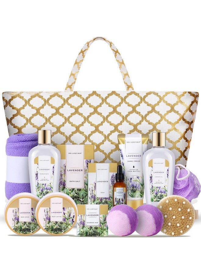 spa luxetique Gift Baskets for Women Spa Gifts for Women Spa Gift Baskets for Women Spa Luxetique Bath and Body Gift Sets Tote Bag Gifts for Women Christmas Gifts for Her Bath Gift Sets for Women  - Image 1