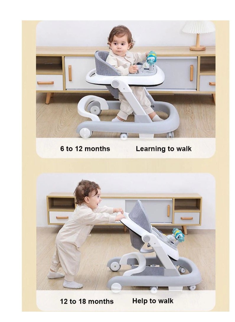 Rally Baby Walker Used To Teach Walking And  Baby Dining Chair With  Distinctive Shape And Includes Music With Different Tones That Enhance your child's sense Of Hearing.  - Image 3