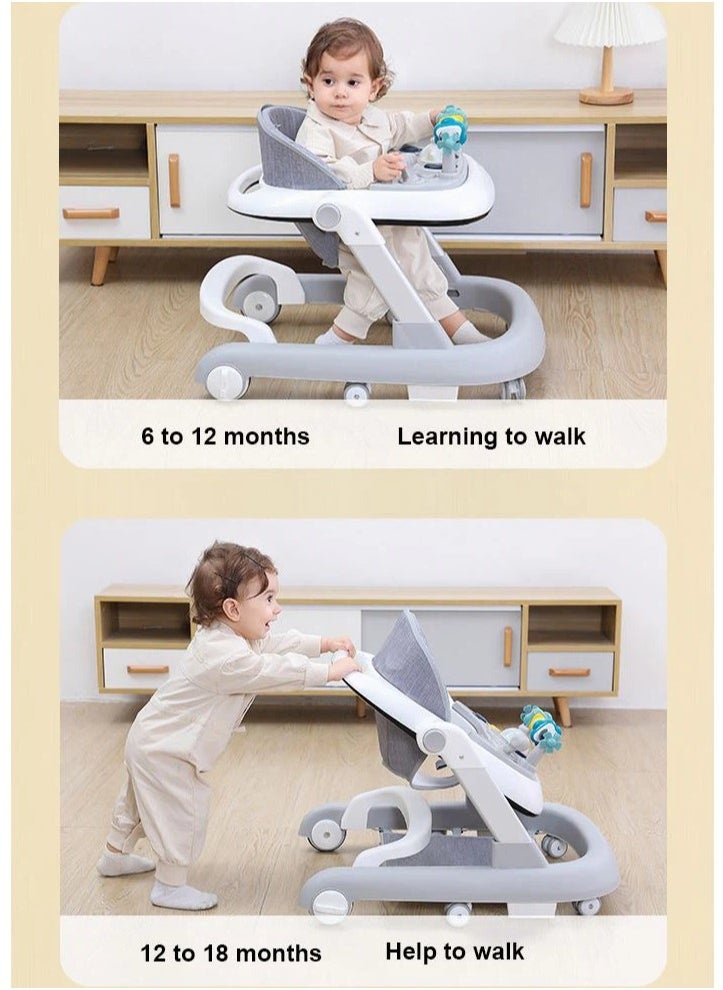 Rally Baby Walker Used To Teach Walking And  Baby Dining Chair With  Distinctive Shape And Includes Music With Different Tones That Enhance your child's sense Of Hearing.  - Image 5