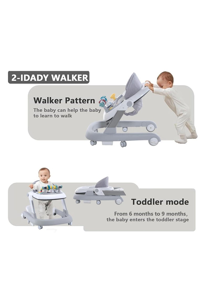 Baby Walker Used To Teach Walking And  Baby Dining Chair With  Distinctive Shape And Includes Music With Different Tones That Enhance your child's sense Of Hearing.