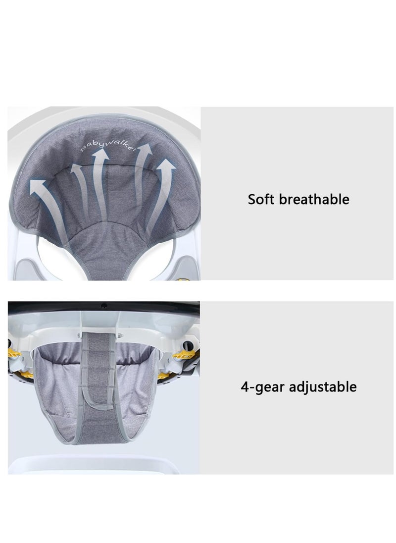 Baby Walker Used To Teach Walking And  Baby Dining Chair With  Distinctive Shape And Includes Music With Different Tones That Enhance your child's sense Of Hearing.