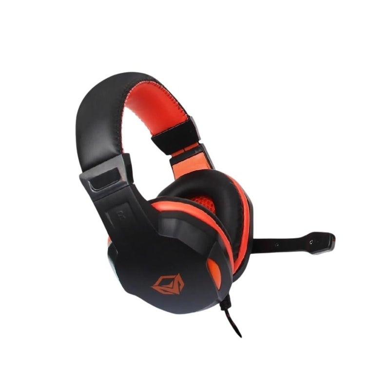 MEETION MT-C500 4-in-1 Wired Gaming Combo, Backlit Arabic English Keyboard, 3200 DPI Mouse, Microphone Headset and Cloth Mouse Pad, Black - Image 4