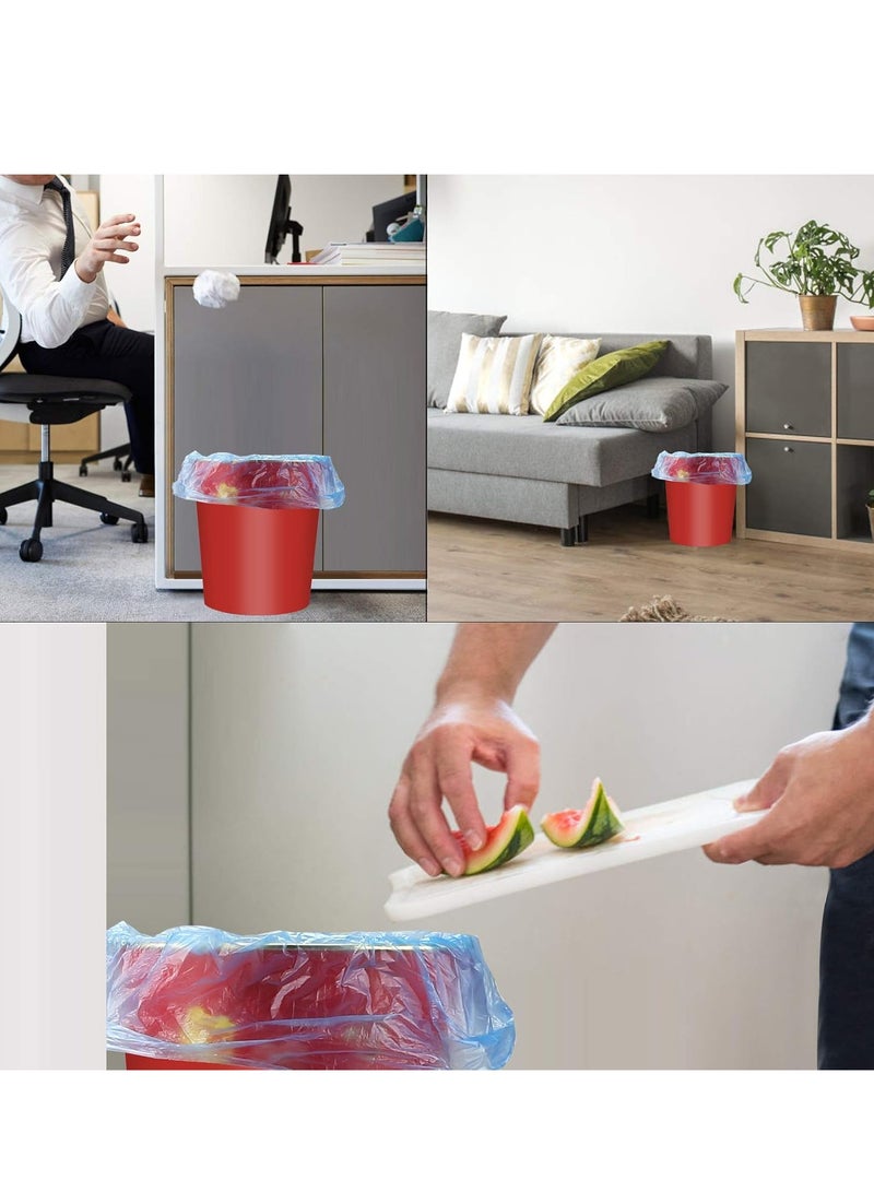 مارخور أكياس قمامة، ٥ لفات، أكياس قمامة صغيرة ملونة ٤٥×٥٠ سم - ٢٩٠ كيسًا - Image 2