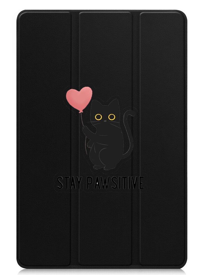 Theodor Protective Flip Case For OnePlus Pad 2 (2024) & OnePlus Pad Pro (2024) With Trifold Stand Auto Wake Sleep Shockproof Cover Stay Pawsitive - Image 1