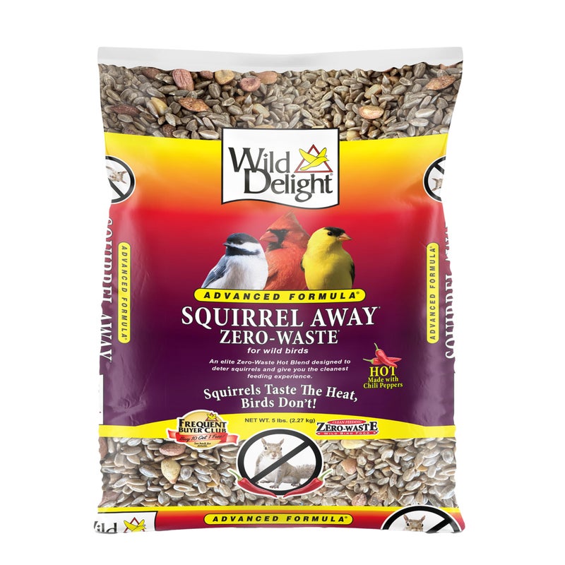 Wild Delight Advanced Formula Squirrel Away Zero Waste Wild Bird Food 5lbs - Image 1
